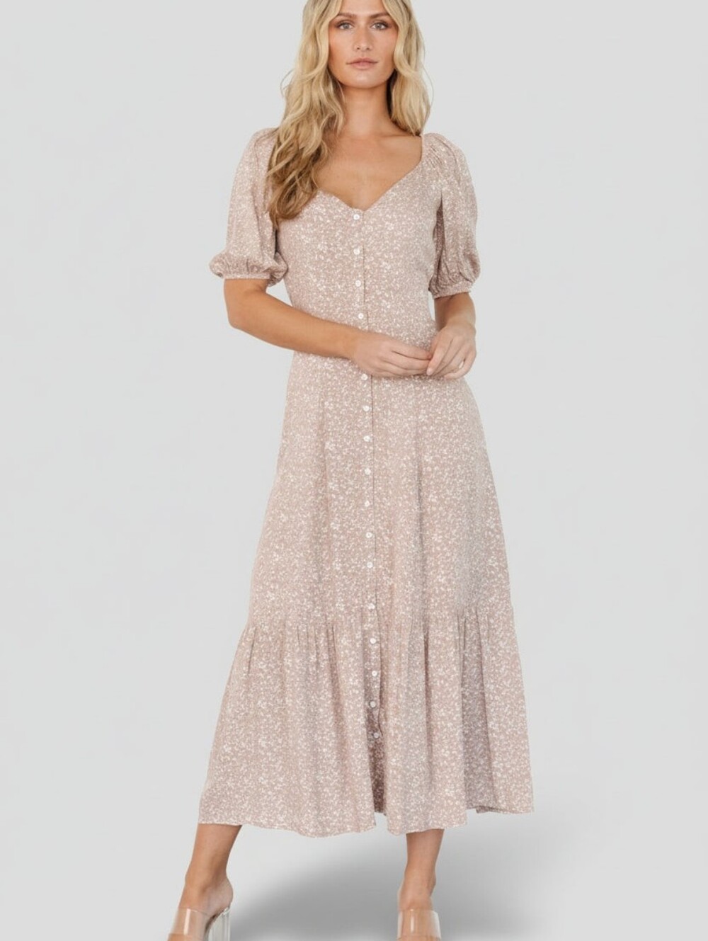 Baltic Born Mathilda Button Maxi Dress - Picture 6 of 12